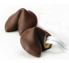 Chocolate Fortune Cookie