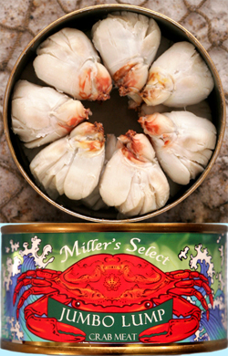Jumbo Lump Crab Meat - Miller’s Select