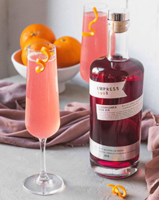 Bottle Of Empress Elderflower Rose Gin & Cocktails