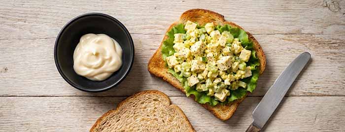 Tofu Egg Salad Sandwich