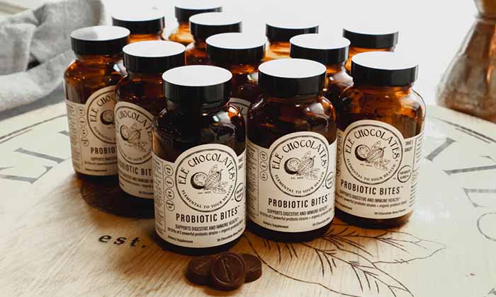 Jars Of Ele Chocolates Probiotic Bites