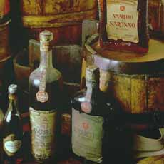 Old Amaretto Bottles