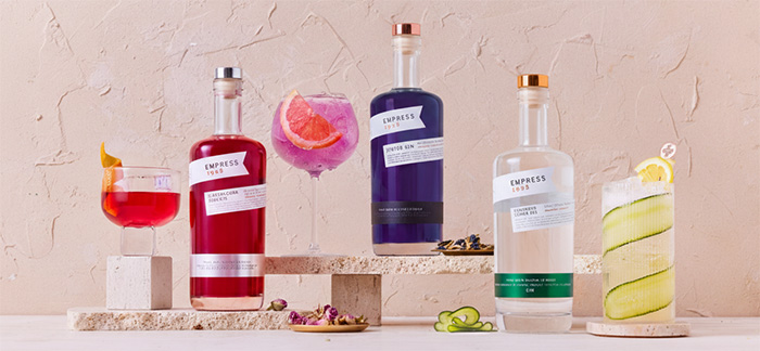 3 Expressions Of Empress 1908 Gin