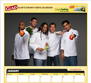 Steamy Chefs Calendar