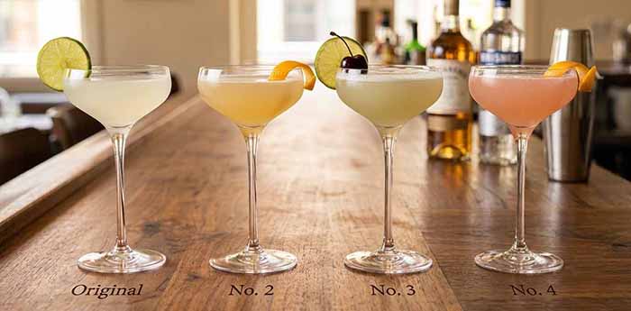 4 Different Daiquiris