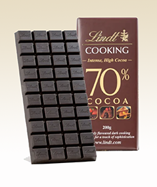 Lindt Chocolate Bar 70% Cacao