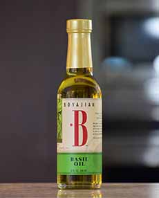 Bottle Of Boyajian Basil Oil