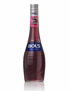 A Bottle Of Bols Creme de Casis Liqueur