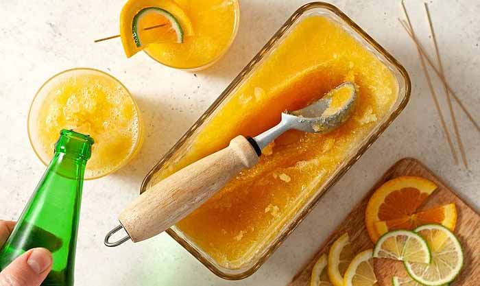 Bourbon Slush Frozen Drink
