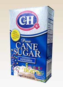 Box Of C&H Powdered Sugar (Confectioners Sugar)