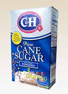 Box Of C&H Powdered Sugar (Confectioners Sugar)