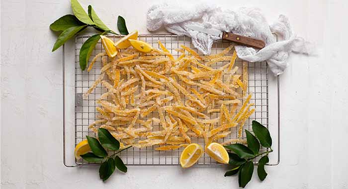 Candied Lemon Peel