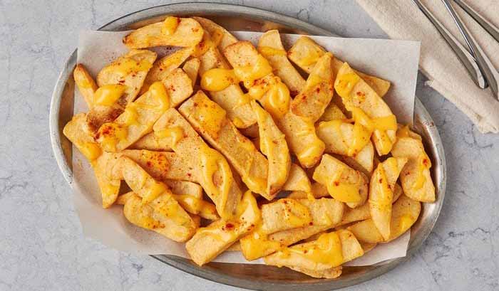 A Plate Of Cheese Fries