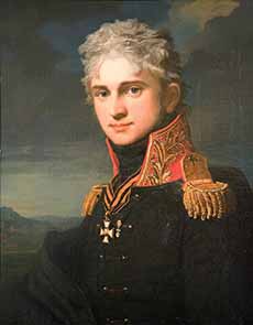 Portrait Of Count Pavel Stroganoff