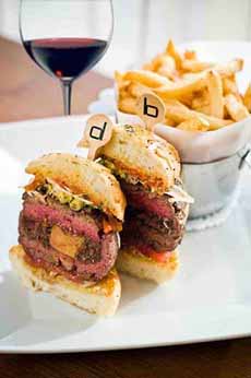 DB Burger, the original gourmet burger.