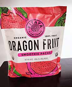 Package Of Pitaya Frozen Dragon Fruit