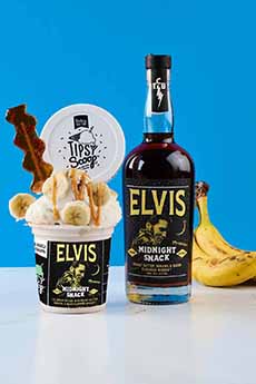 A Pint Of Tipsy Scoop Elvis Ice Cream 