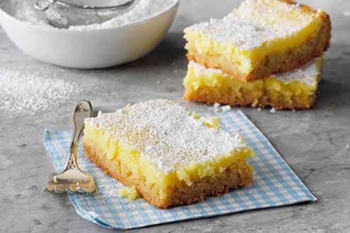 Squares Of Gooey Butter Cake