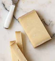 Slice Of Swiss Le Gruyere Cheese