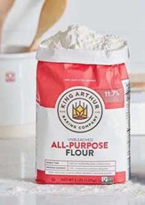 A Bag Of King Arthur Baking's All Purpose Flour