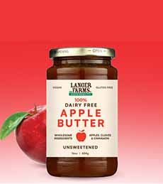 A Jar Of Langer Farms Apple Butter