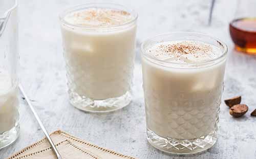 Glasses Of Milk Punch