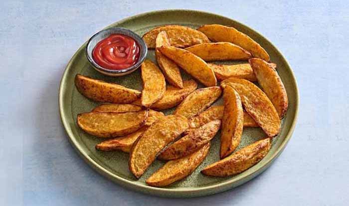 A Plate Of Oven Fries