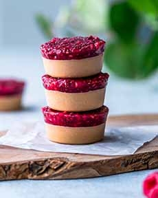 Peanut Butter & Jelly Fudge Stacks