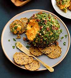 Herb & Nut Coated Cheese Ball