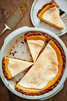 Pumpkin Cheesecake Pie