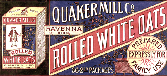 Old Quaker Oats Ad