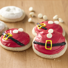 Santa Belly Cookies