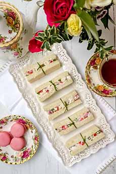 Chicken Salad Tea Sandwiches