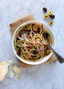 Zoodles With Olives