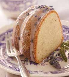 Almond Lavender Bundt  Cake