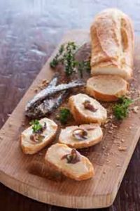 Anchovies, Bread & Butter