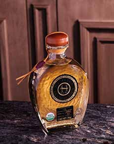 A bottle of Sotol Anejo