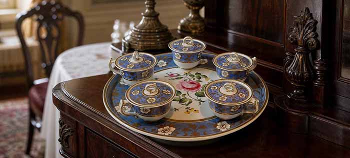 Antique Pots De Creme