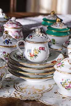 Antique Pot De Creme