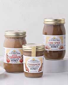 Jars Of Apple Cinnamon Honey