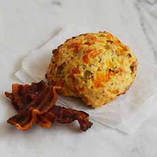 Bacon cheddar chive sconie sevensisters 230sq low food