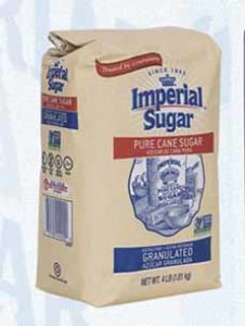 A Bag Of Granulated Sugar From Imperial Sugar