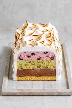 Spumoni Baked Alaska