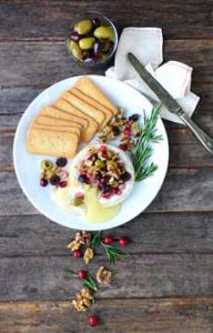 Baked Brie With Olives