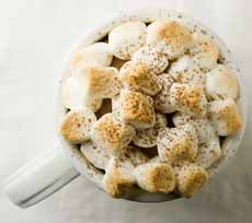 Baked Hot Chocolate With Marshmallows