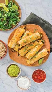 Baked Vegetarian Taquitos Recipe For Meatless Monday