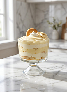 A Bowl Of Banana Pudding