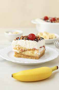 Banana Split Pie