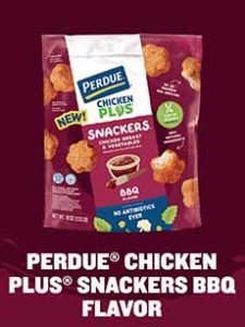 Package Of Perdue Chicken Plus Snackers BBQ Flavor