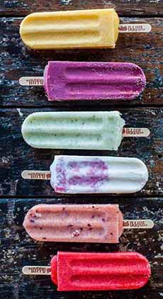 6 Different Ice Pop Flavors From The Hyppo
